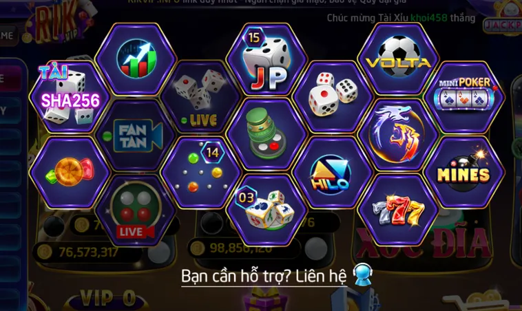 Đa Dạng Trò Chơi Tại Sảnh Minigame RikVip Thiên Đường Giải Trí Trực Tuyến Đẳng Cấp Nhất Mọi Thời Đại